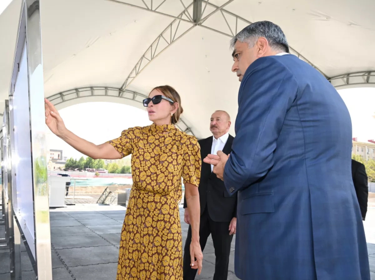 President Aliyev attends groundbreaking ceremony for Nakhchivan Hotel Complex PHOTO