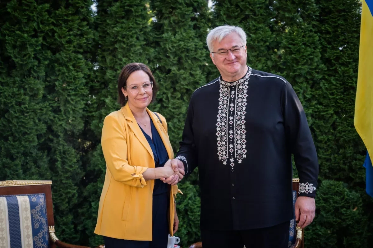 Ukrainian, Swedish FMs discuss transfer of Gripen fighter jets