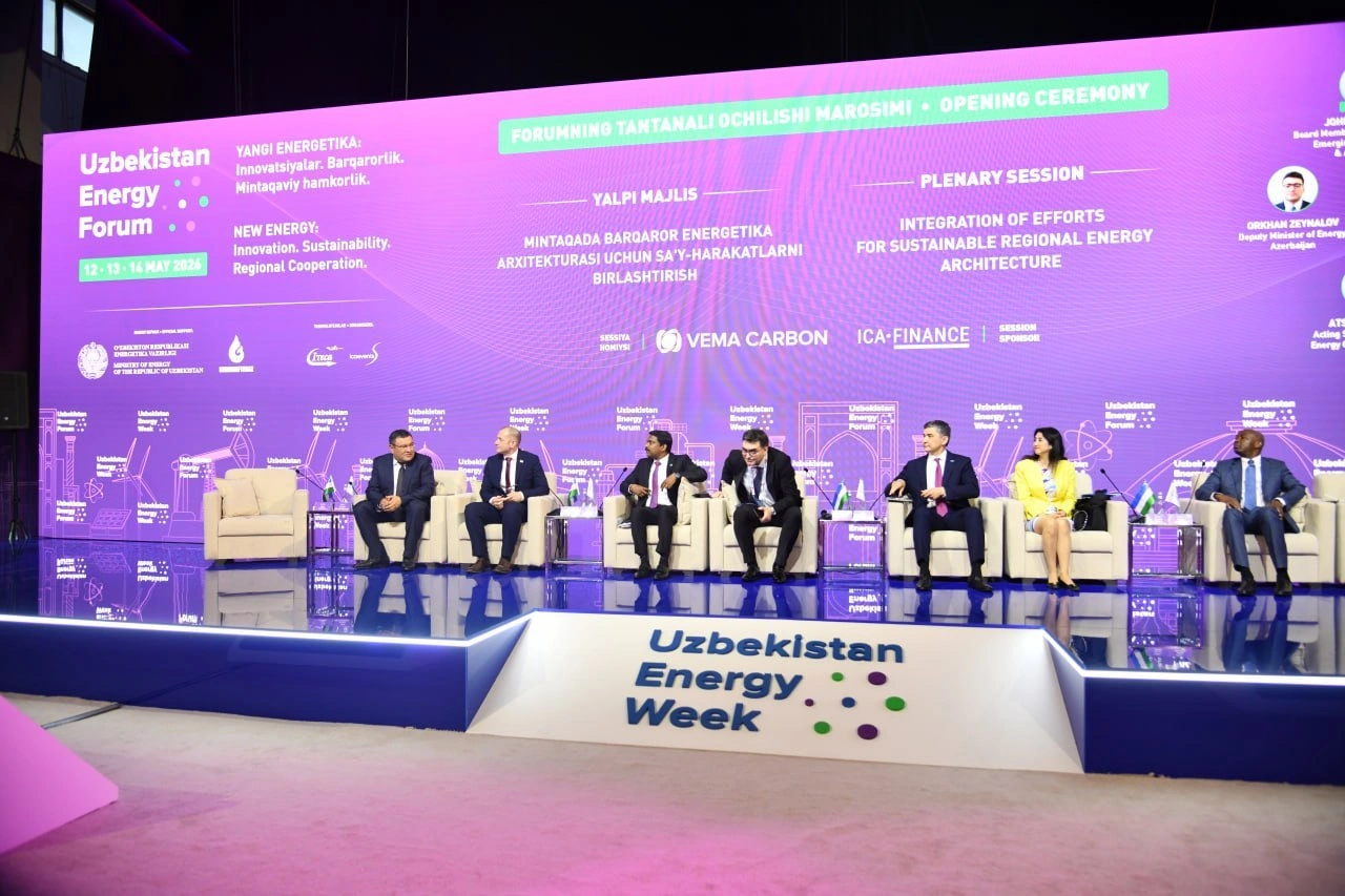 Uzbekistan discusses regional energy integration and green transition during Energy Week