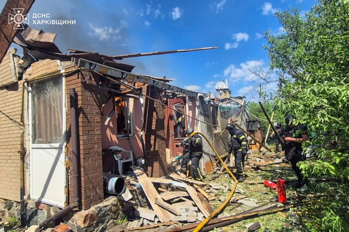Elderly woman killed in Russian attack on Ukraine's Kharkiv region PHOTO