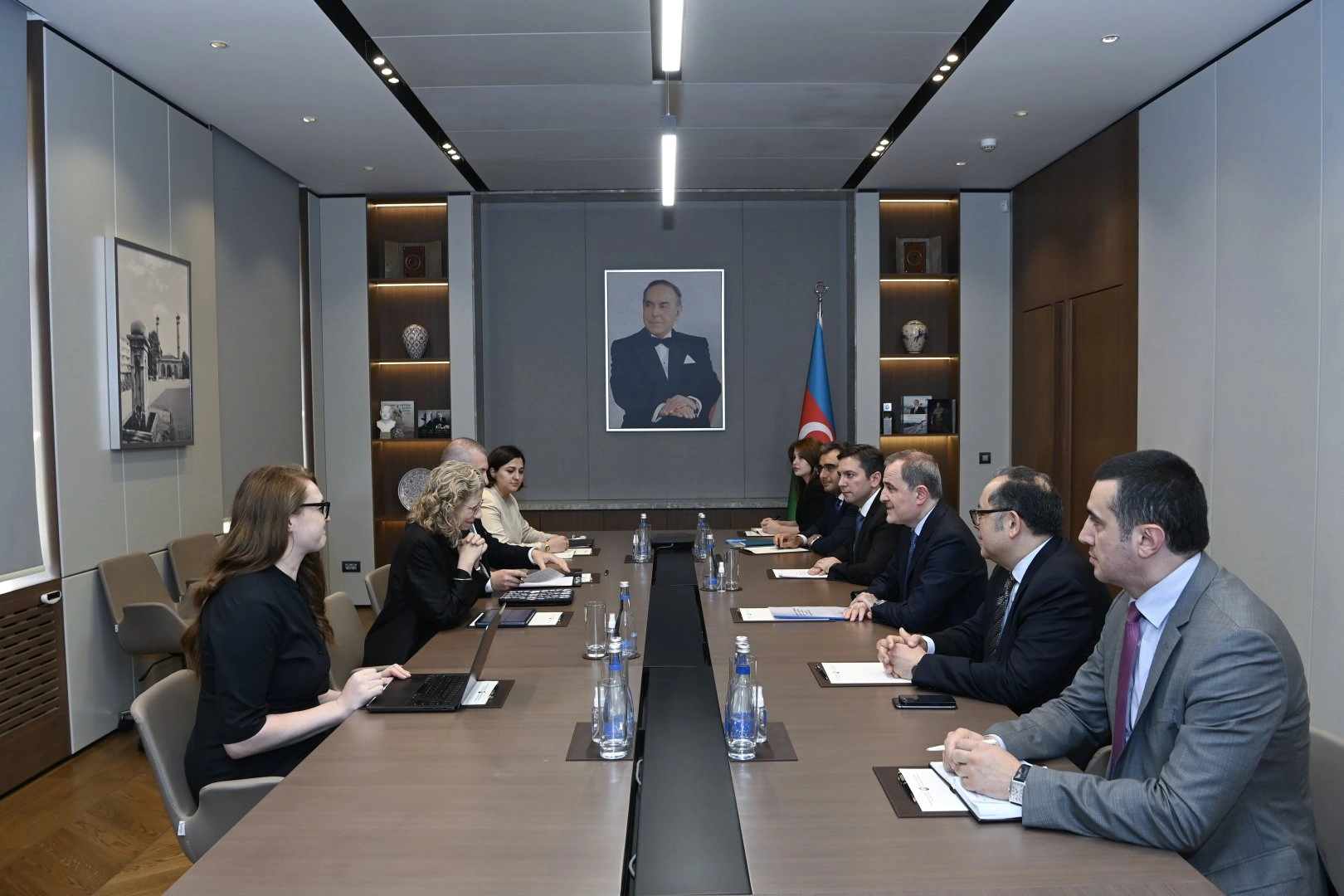Jeyhun Bayramov meets with UNEP Executive Director Inger Andersen (PHOTO)