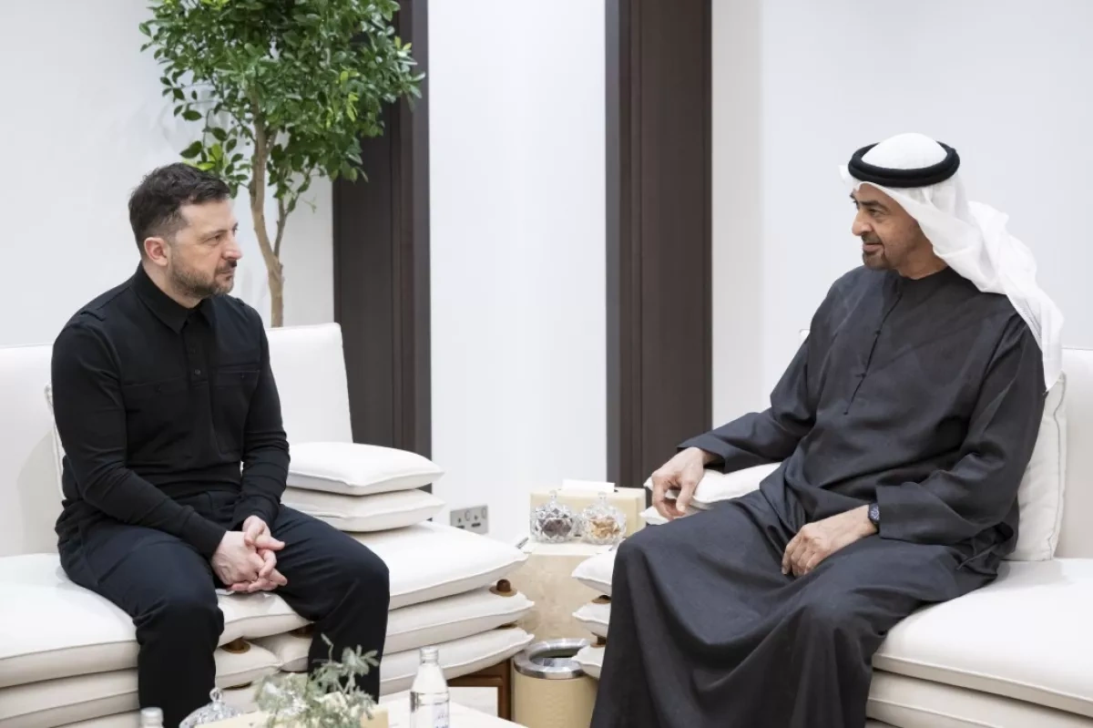 Ukraine, UAE discuss security cooperation amid regional tensions