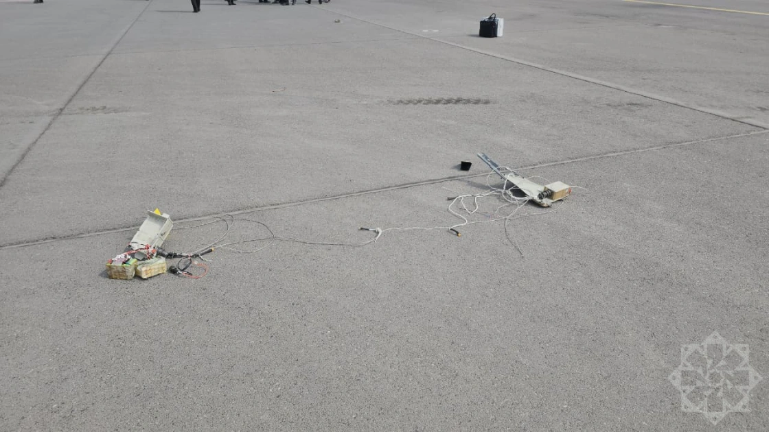 Remnants of drone that hit Nakhchivan Airport (PHOTO/VIDEO)