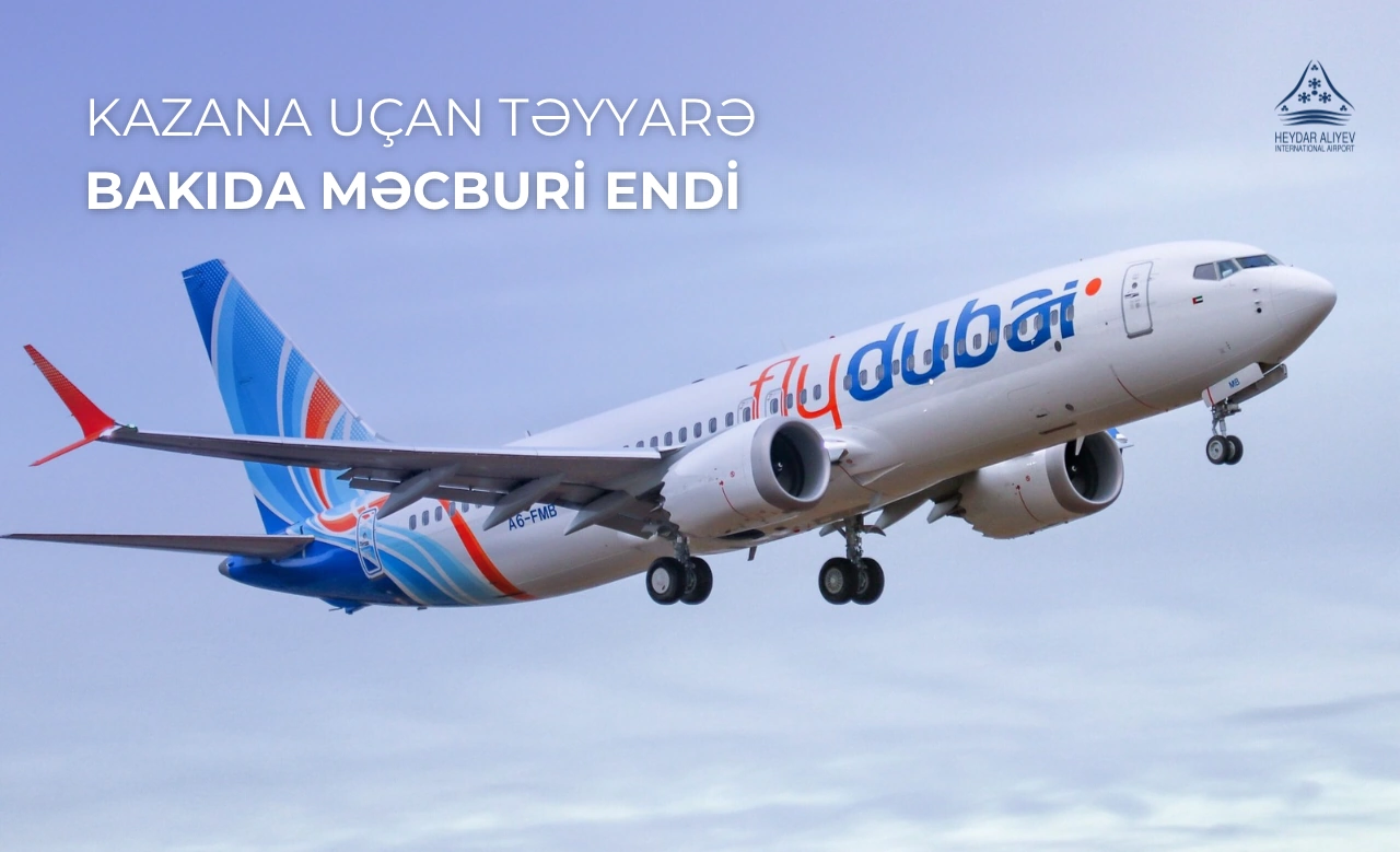 FlyDubai aircraft makes emergency landing in Baku