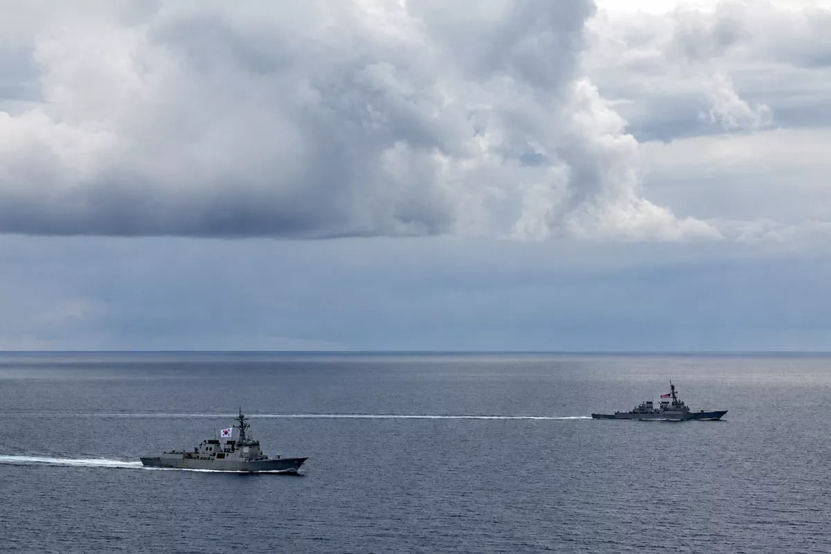US, South Korea and Japan kick off five-day joint military exercises