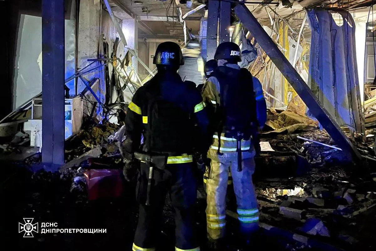 Russian drones target Ukraine's Dnipropetrovsk, cause fires in vehicles, building PHOTO