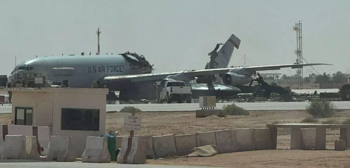 US E-3G Sentry aircraft reportedly destroyed in Iranian strike PHOTO