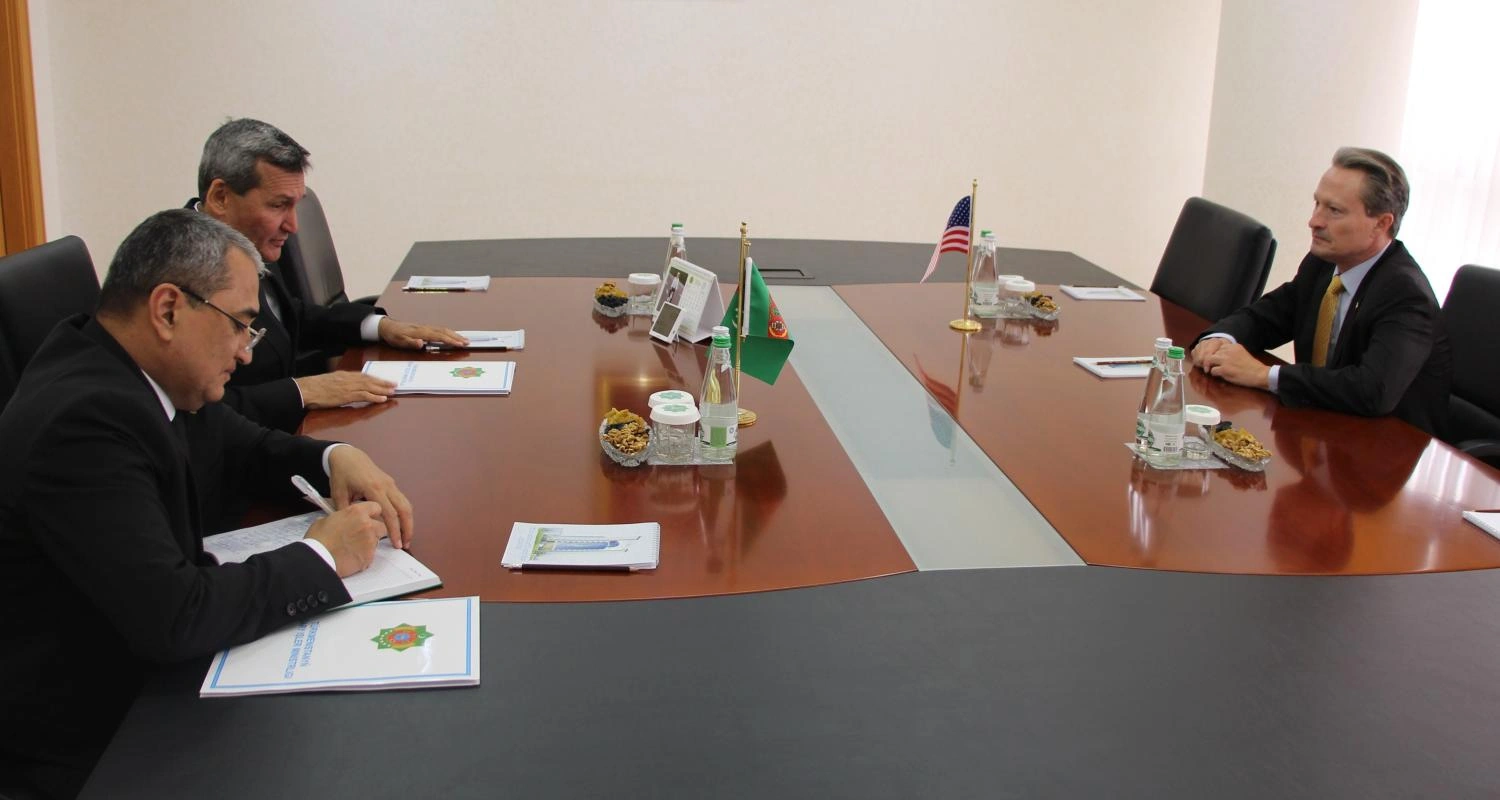 Turkmenistan, U.S. strengthen economic ties through high-level talks