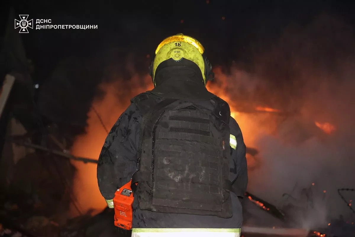Overnight drone strikes in Ukraine's Dnipropetrovsk leave three injured PHOTO