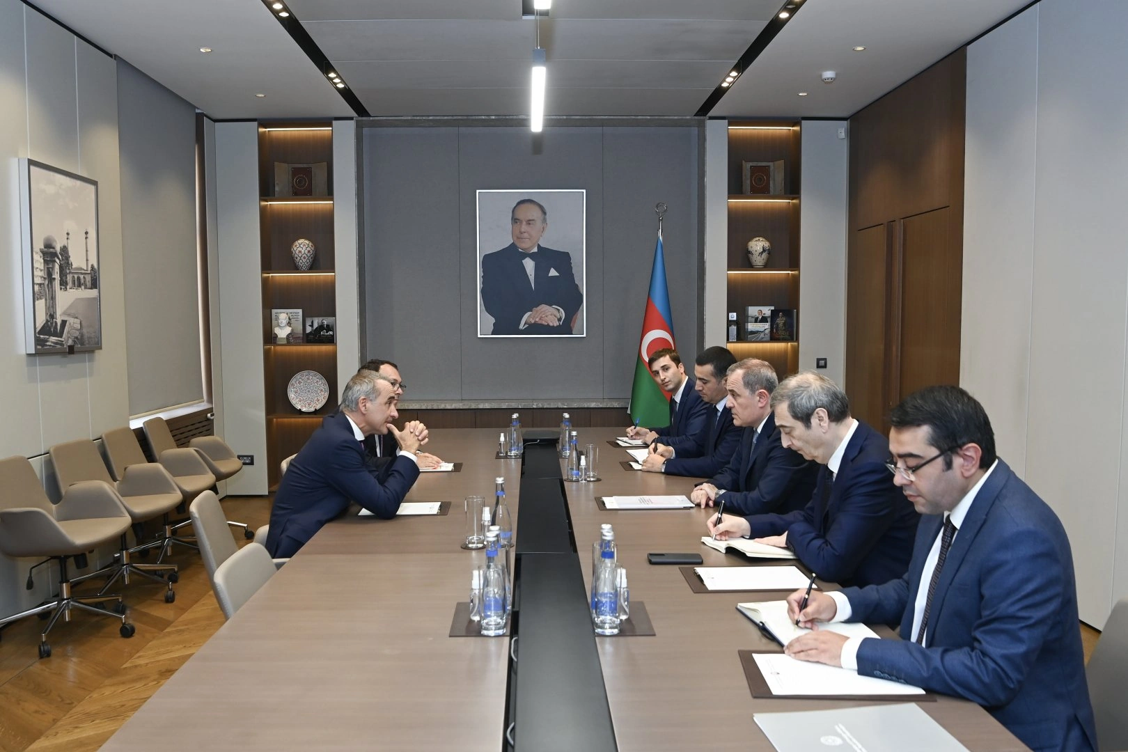 Azerbaijani MFA briefs OSCE PA President on peace process with Armenia (PHOTO)