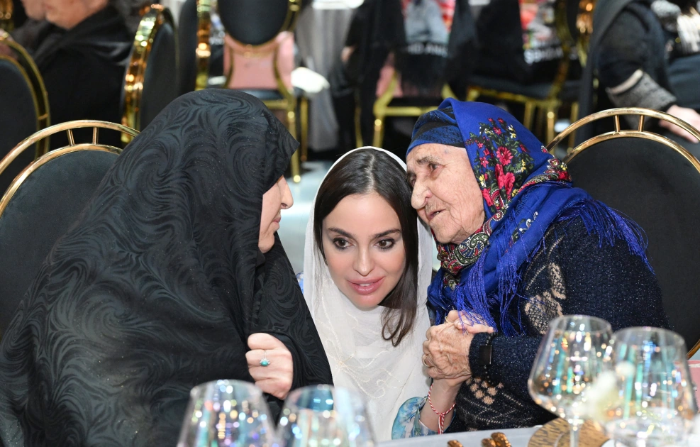 Leyla Aliyeva attends iftar dinner held with participation of martyrs’ mothers