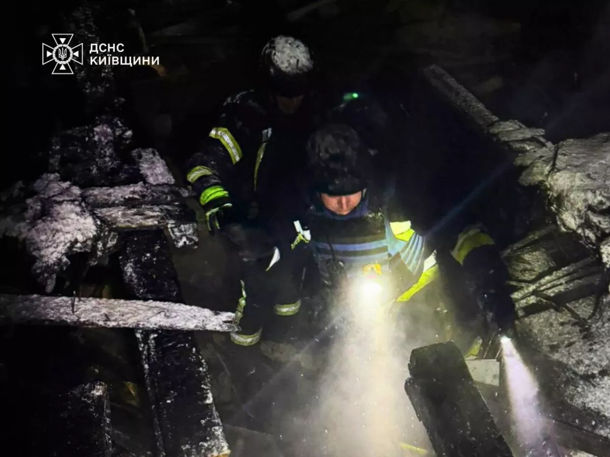 Ukraine extinguishes all fires from latest Russian strikes, recovery underway PHOTO