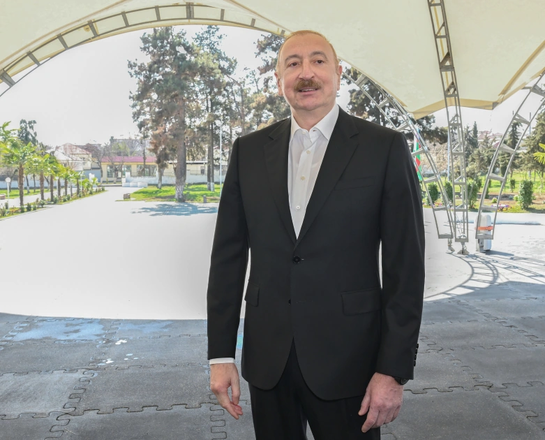 President Ilham Aliyev, First Lady Mehriban Aliyeva meet with residents of Khojavend town and Khojavend village (PHOTO)