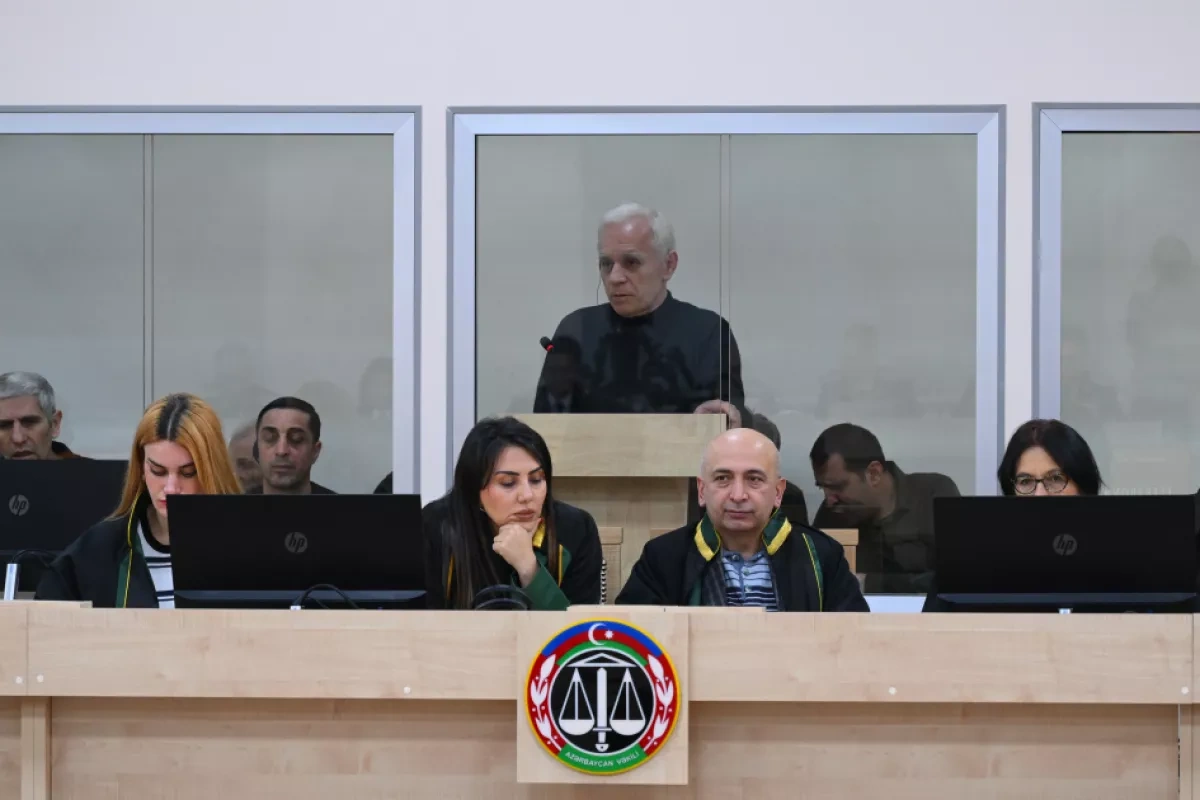 Baku court trial of Armenian citizens continues as defendants deliver final statements PHOTO