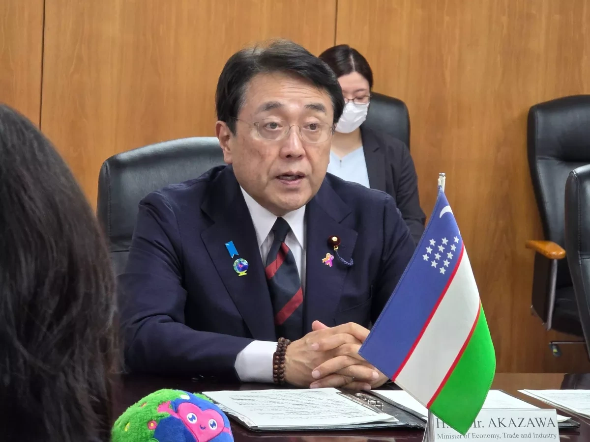 Uzbekistan, Japan hold talks in Tokyo to boost economic ties PHOTO