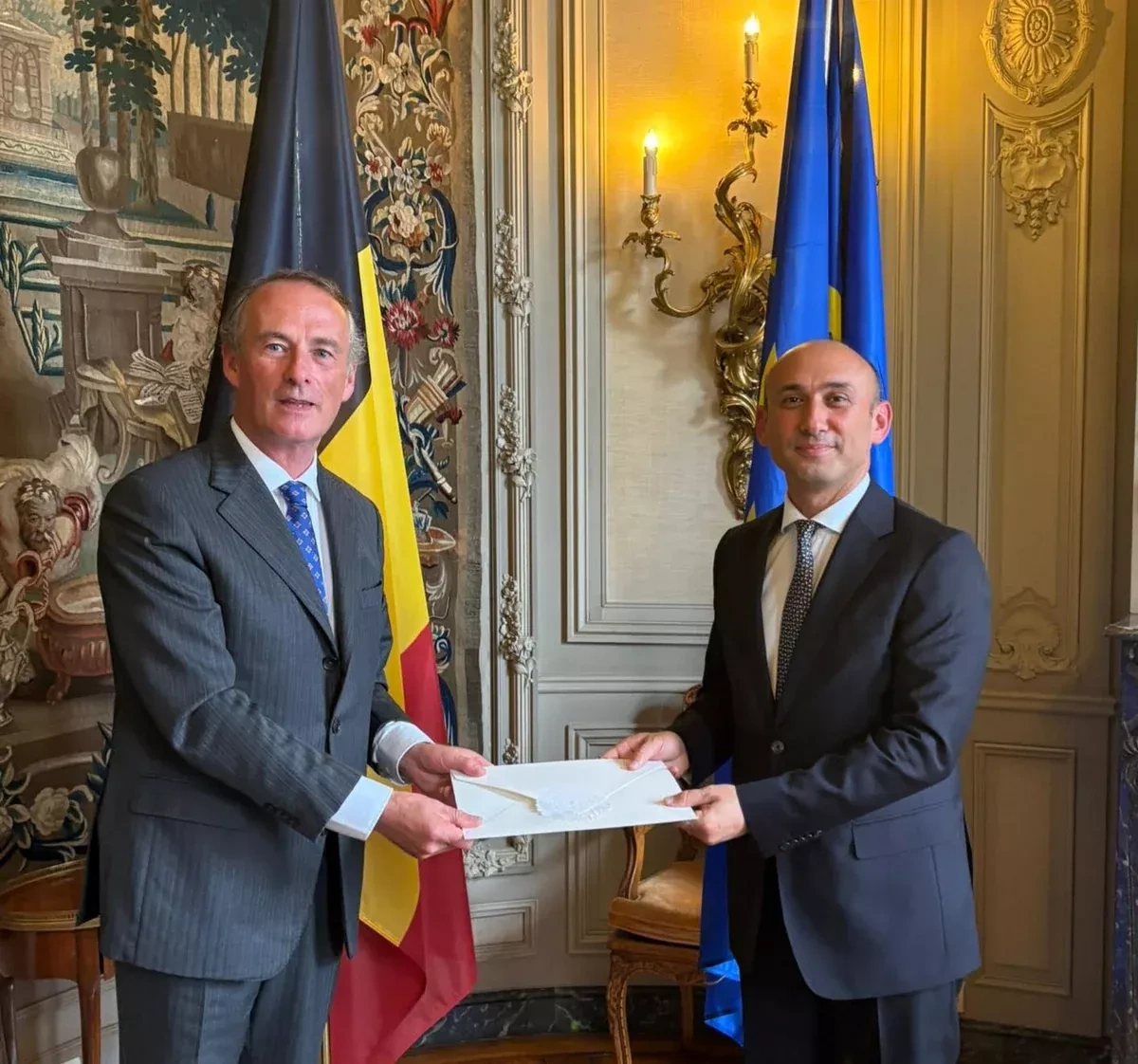 Mammad Ahmadzada begins diplomatic mission in Belgium