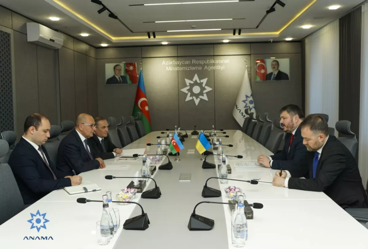 Azerbaijan, Ukraine discuss bilateral efforts to combat landmine threats PHOTO