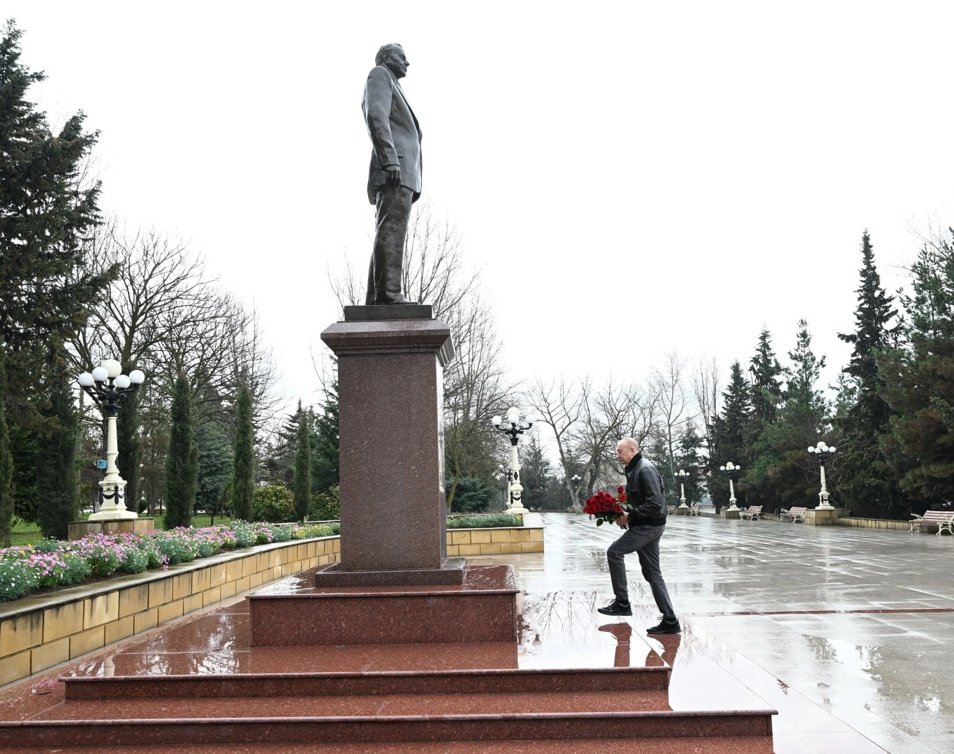 President Ilham Aliyev visits Shamakhi district (PHOTO)