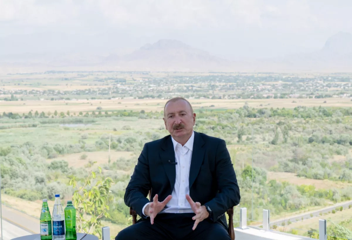 President Aliyev: Azerbaijan ready to export electricity to Europe via Nakhchivan PHOTO / FULL INTERVIEW