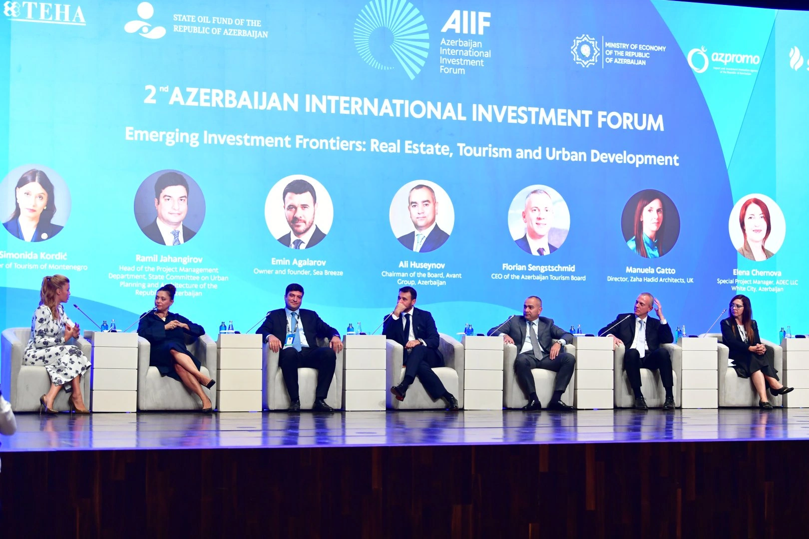 Avant Group Chairman Ali Huseynov discusses the changing approach of modern investors at the 2nd Azerbaijan International Investment Forum (PHOTO)