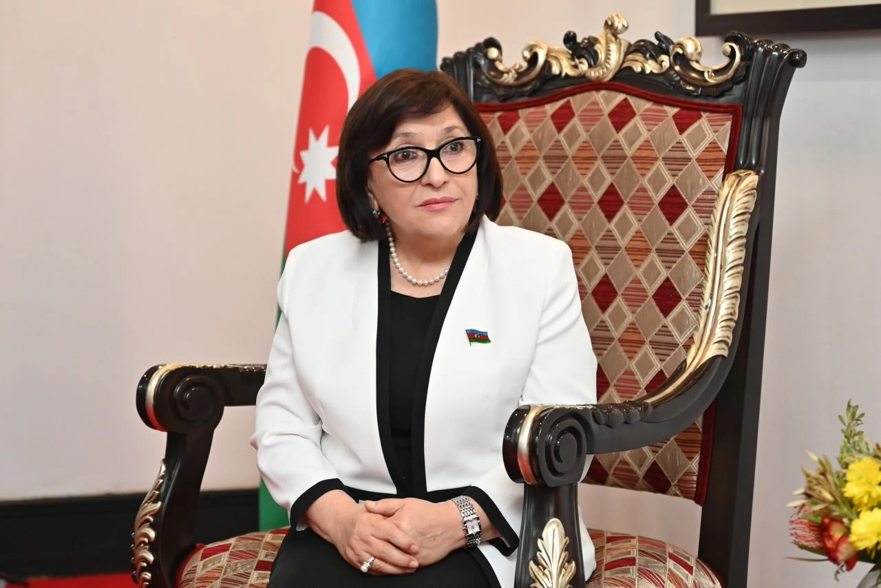 Azerbaijan's Parliament Speaker meets President of Pan-African Parliament (PHOTO)