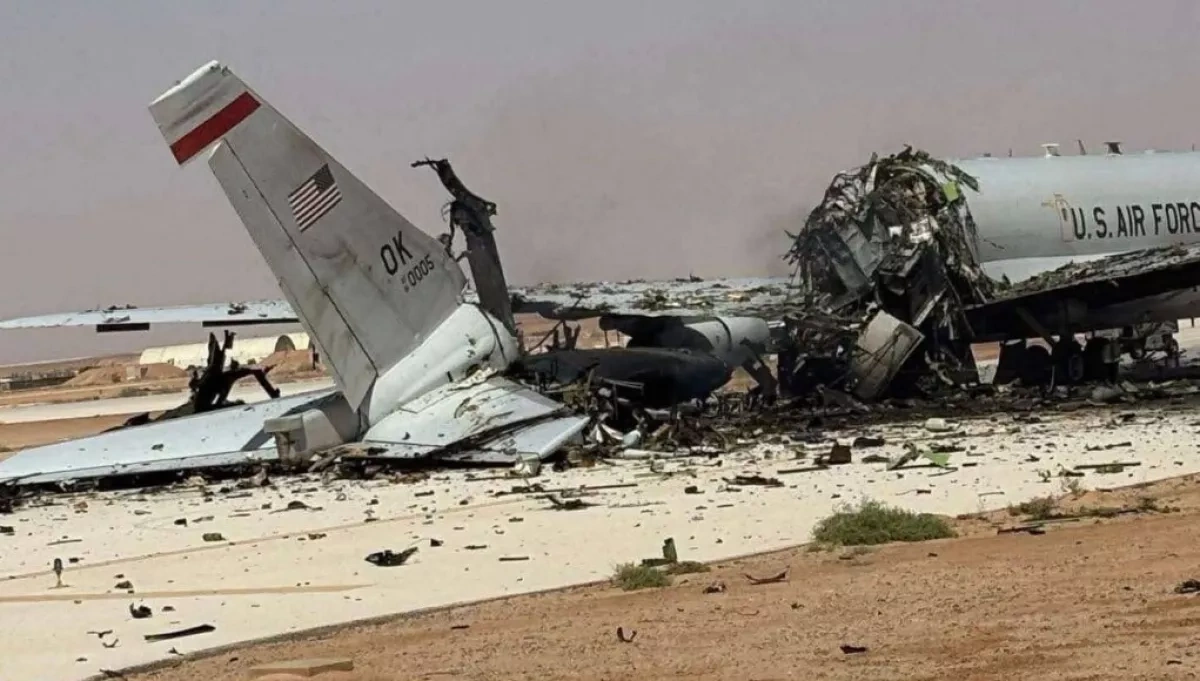 US E-3G Sentry aircraft reportedly destroyed in Iranian strike PHOTO