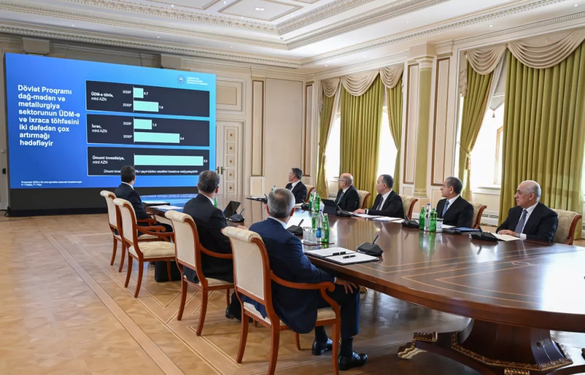Azerbaijan to build full mining-to-metallurgy production chain by 2030 PHOTO / FULL SPEECH / UPDATED