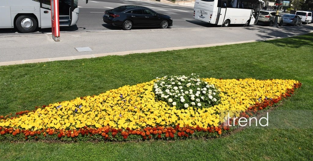 Azerbaijan's Baku blossoms with flowers ahead of WUF13 conference (PHOTO)