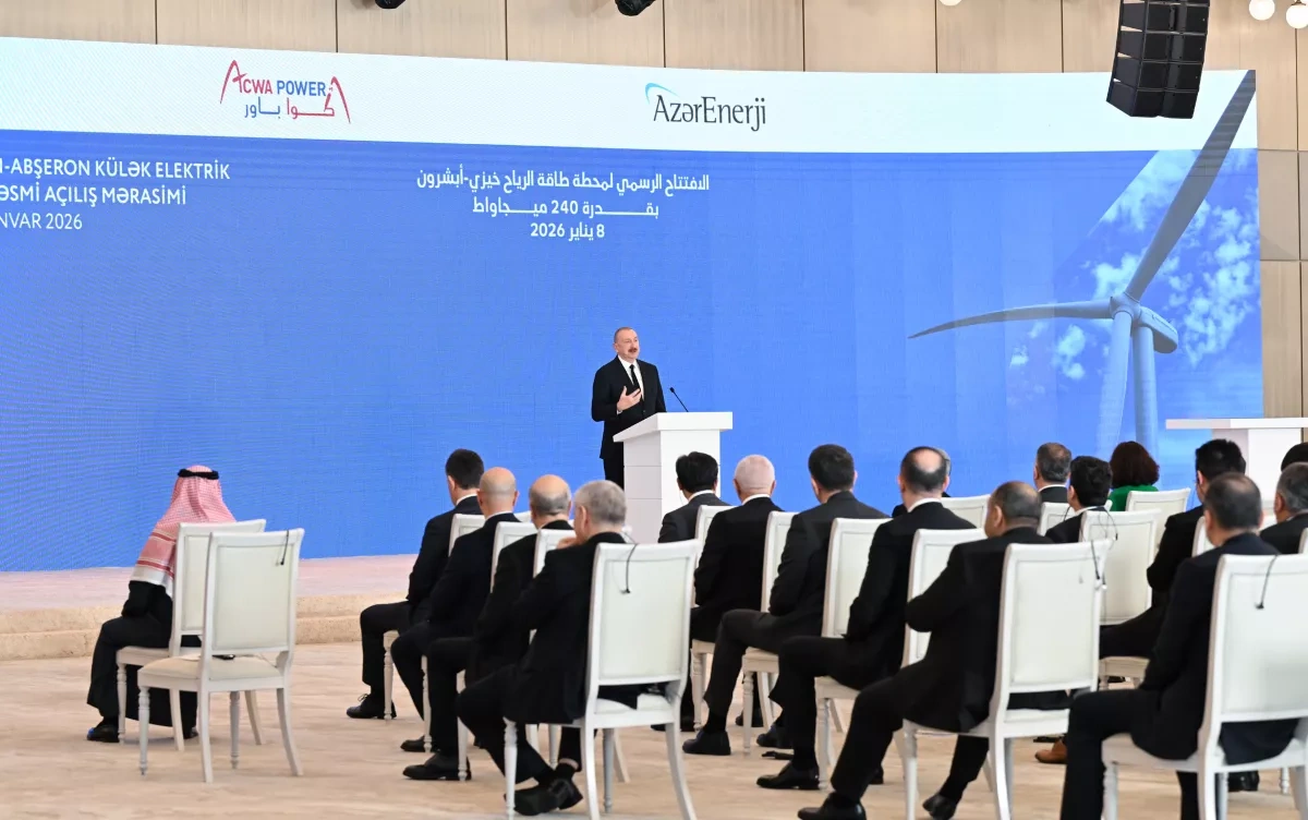 Azerbaijani president attends innauguration of Khizi-Absheron Wind Power Plant PHOTO / UPDATED