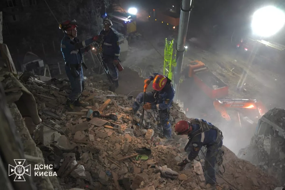 Death toll from Russian strike on Kyiv rises to 30 PHOTO