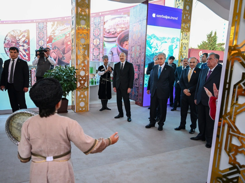 President Ilham Aliyev visits CIS National Culinary Festival and attended official reception (PHOTO)