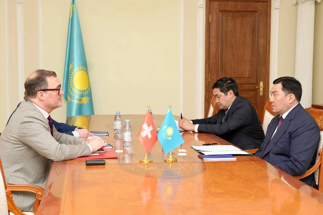 Kazakhstan, Switzerland discuss cooperation in energy sector