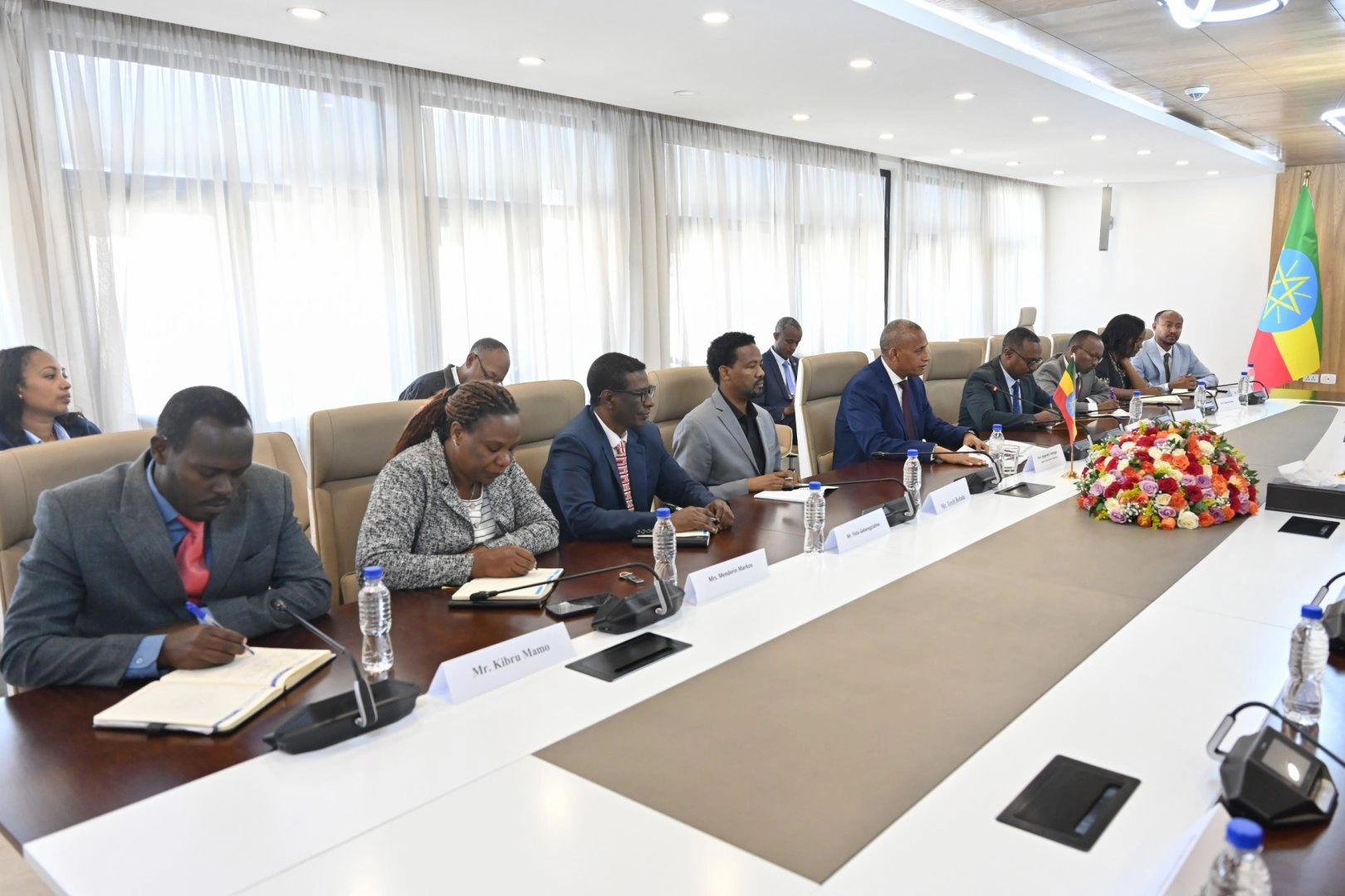Azerbaijan's parliament speaker meets Speaker of Ethiopia’s House of Federation (PHOTO)
