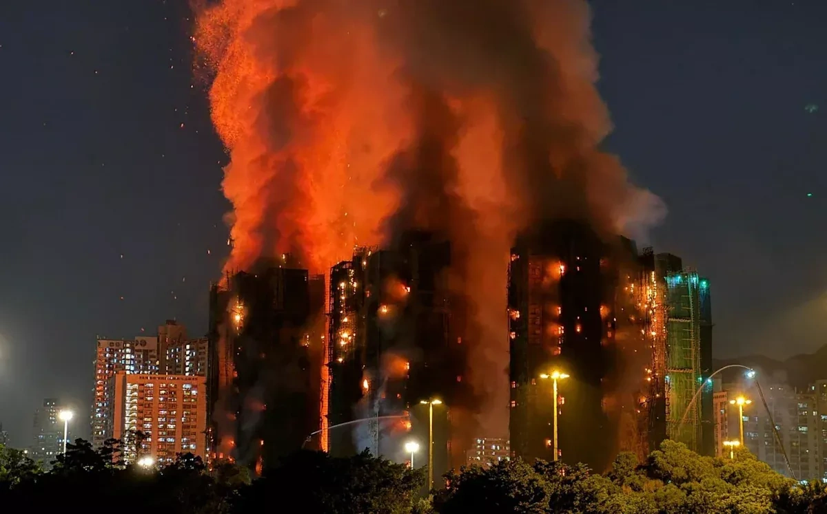 Developers, contractors charged with manslaughter after Hong Kong fire disaster