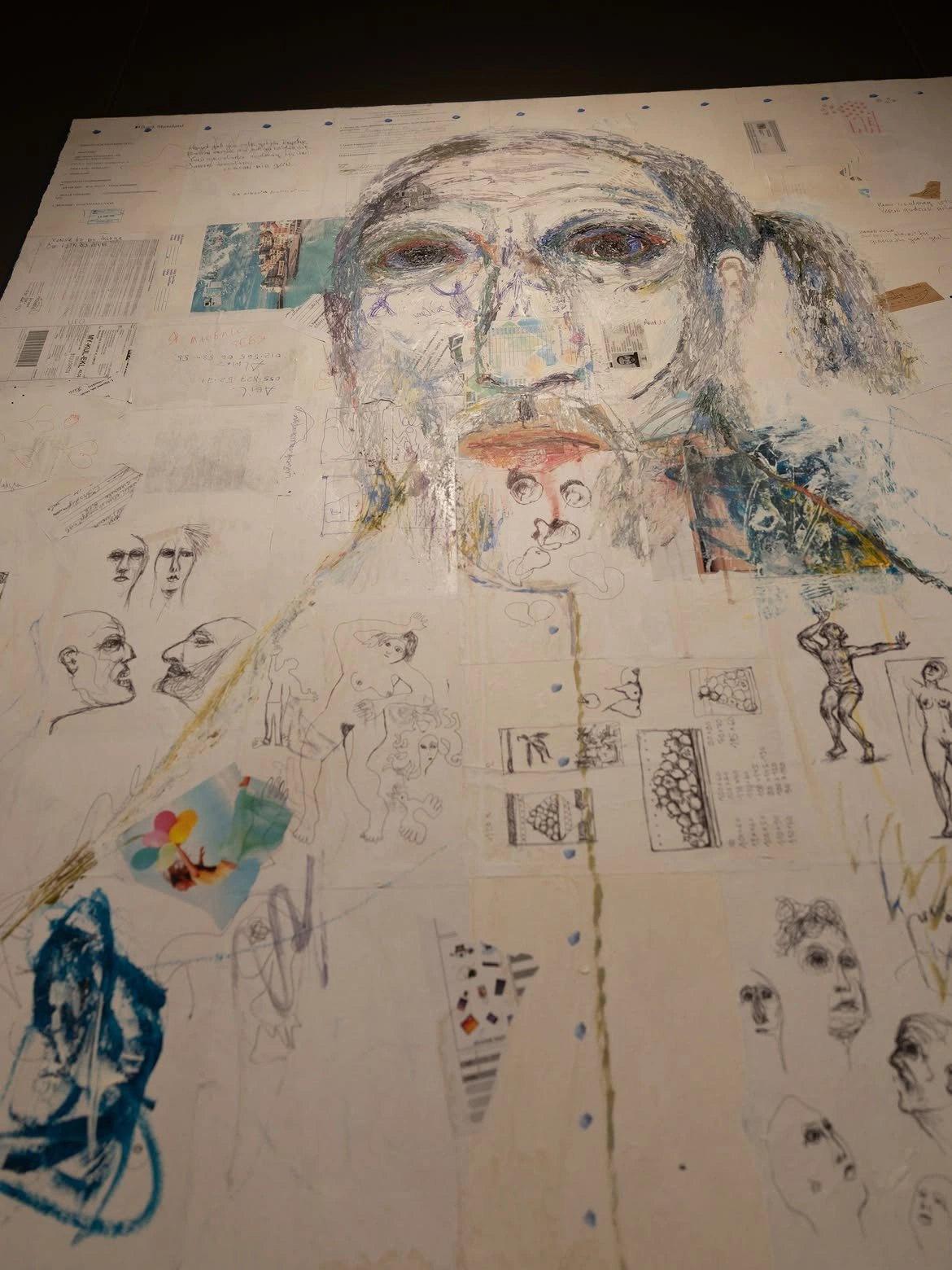 Alena Aliyeva shares post from Anar Huseynzade’s exhibition “O” (PHOTO)
