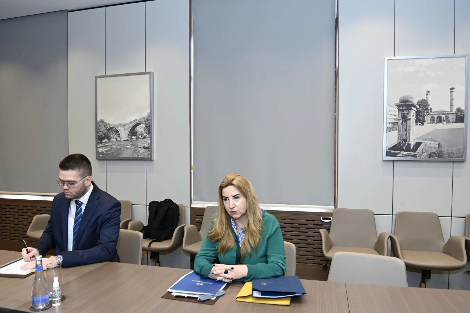 Azerbaijani FM meets with newly appointed Greek Ambassador (PHOTO)