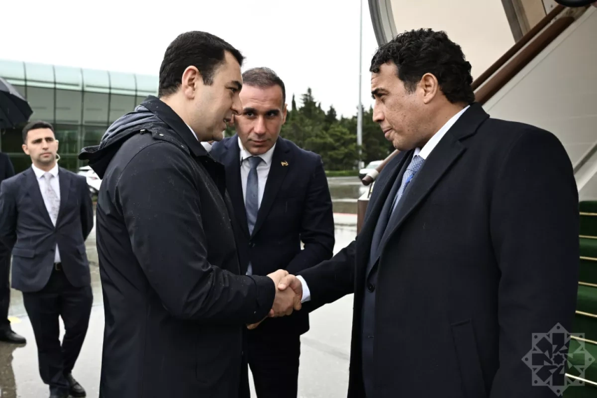 Libyan presidential council chairman arrives in Azerbaijan PHOTO