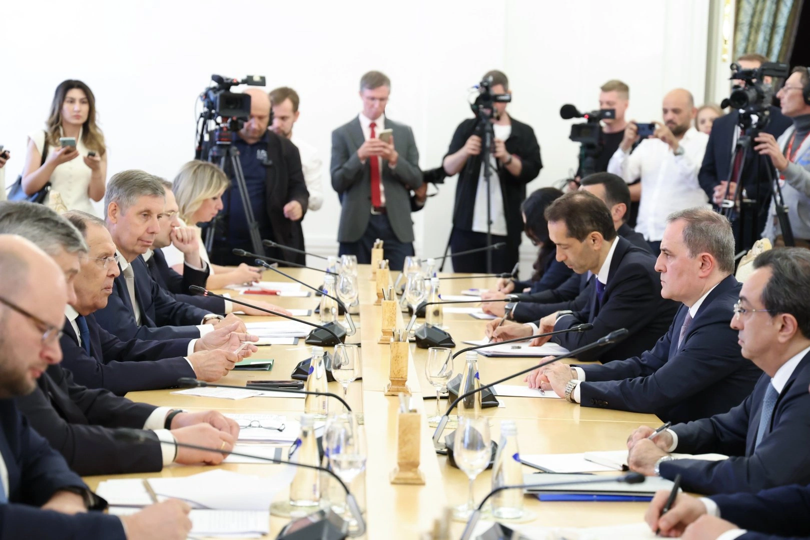 Azerbaijan, Russia discuss transport, trade cooperation (PHOTO)