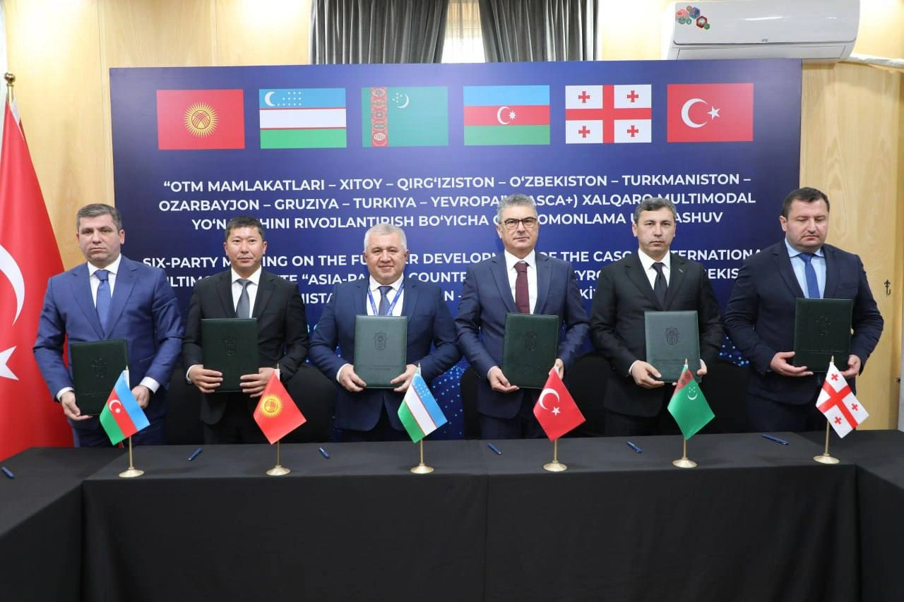 Uzbekistan, five countries sign protocol to develop CASCA+ route
