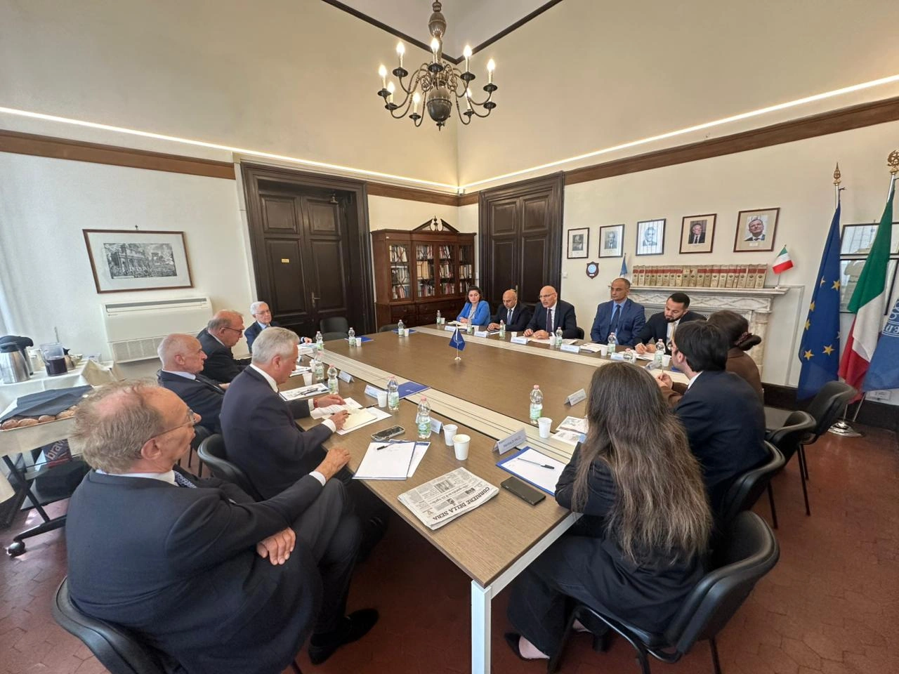 Azerbaijan’s Presidential Representative holds several high-level meetings in Italy