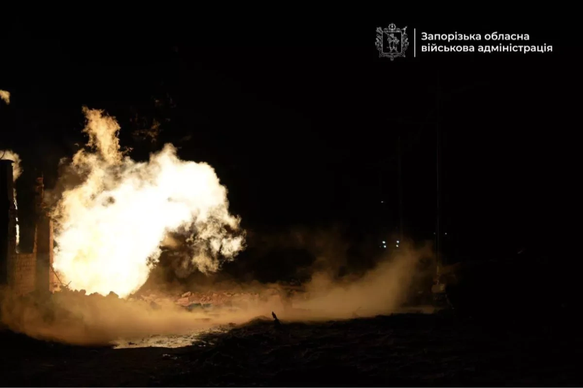 Russia strikes Ukraine's Zaporizhzhia: industrial facility damaged, one person injured PHOTO / VIDEO