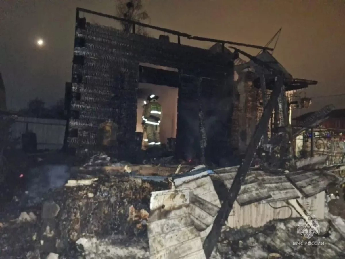 Russia: Four dead in residential fire in Khabarovsk Krai village PHOTO