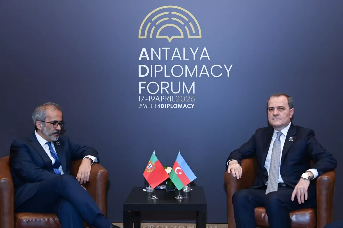 Azerbaijan, Portugal discuss expanding ties at Antalya forum PHOTO