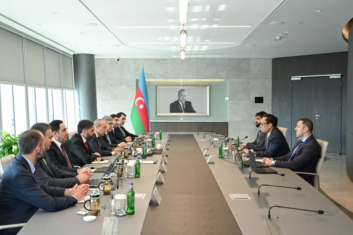 Azerbaijani economy minister meets Haimaker CEO to boost AI projects