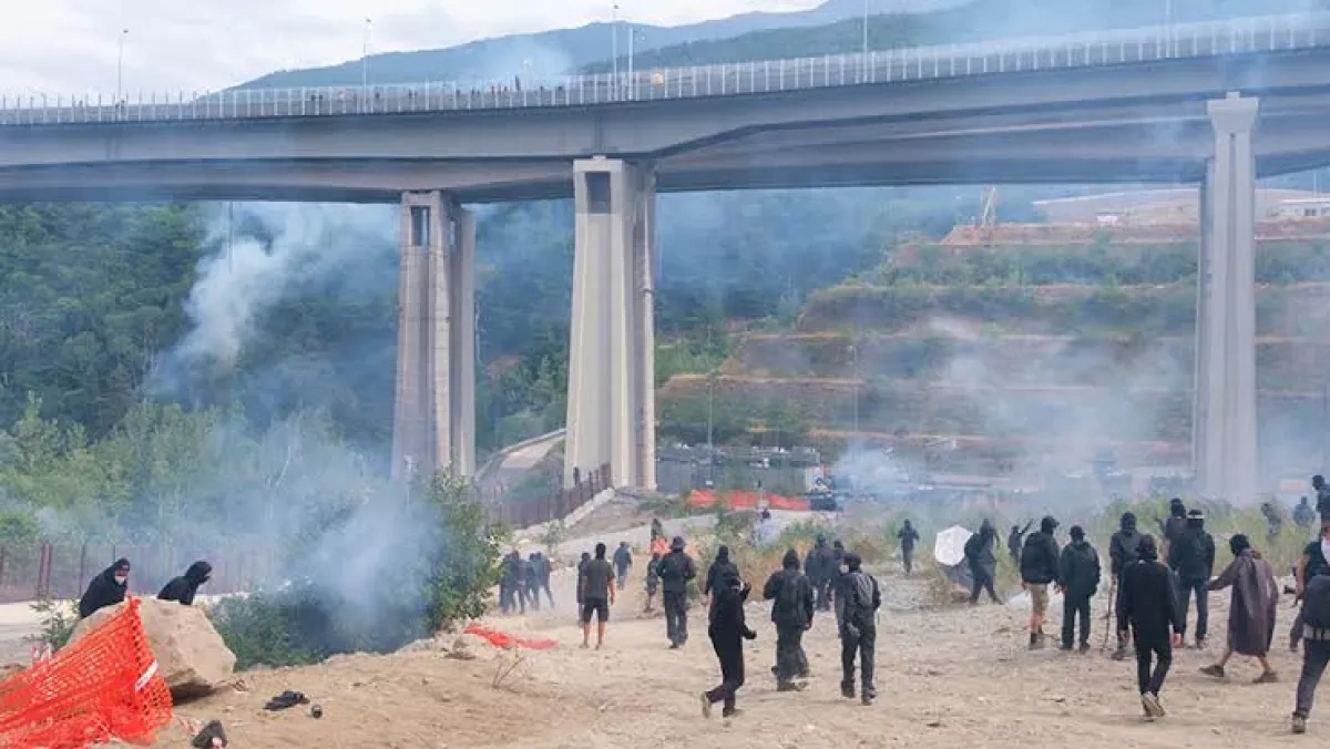 Northern Italy protests leave over 60 police officers wounded