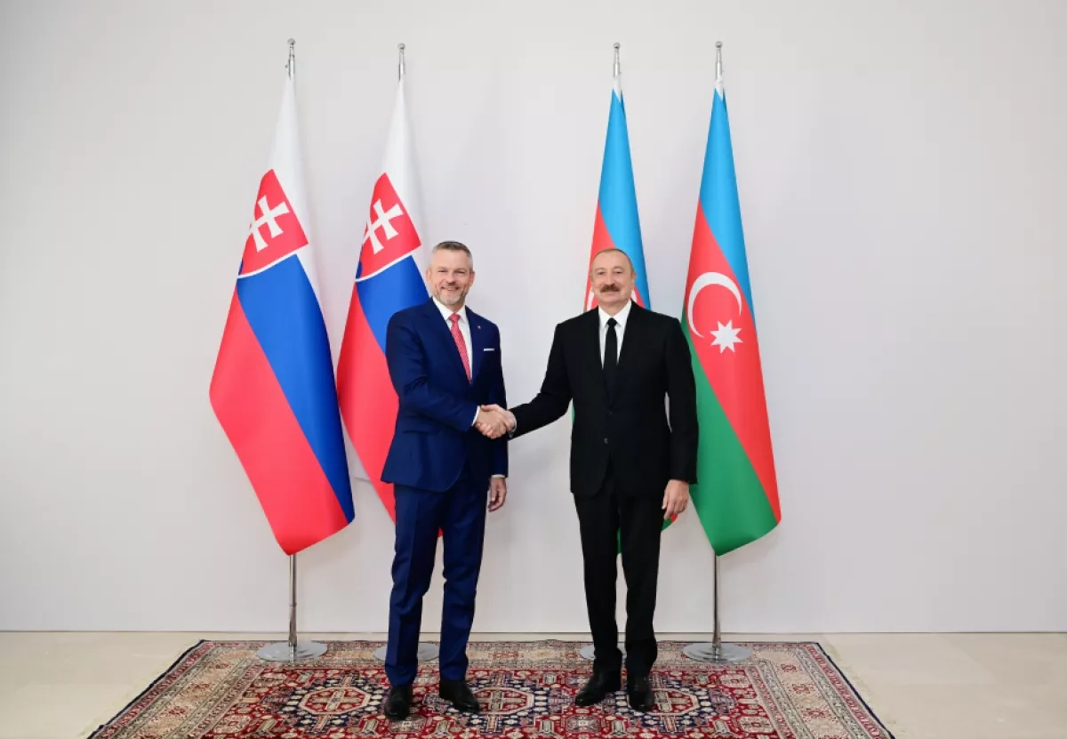 Azerbaijan holds official ceremony in Shusha for Slovak president PHOTO