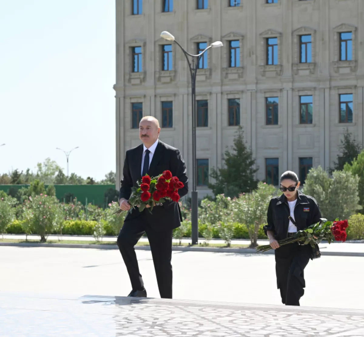 President Aliyev, first lady visit Azerbaijan’s Navy, inspect naval capabilities PHOTO