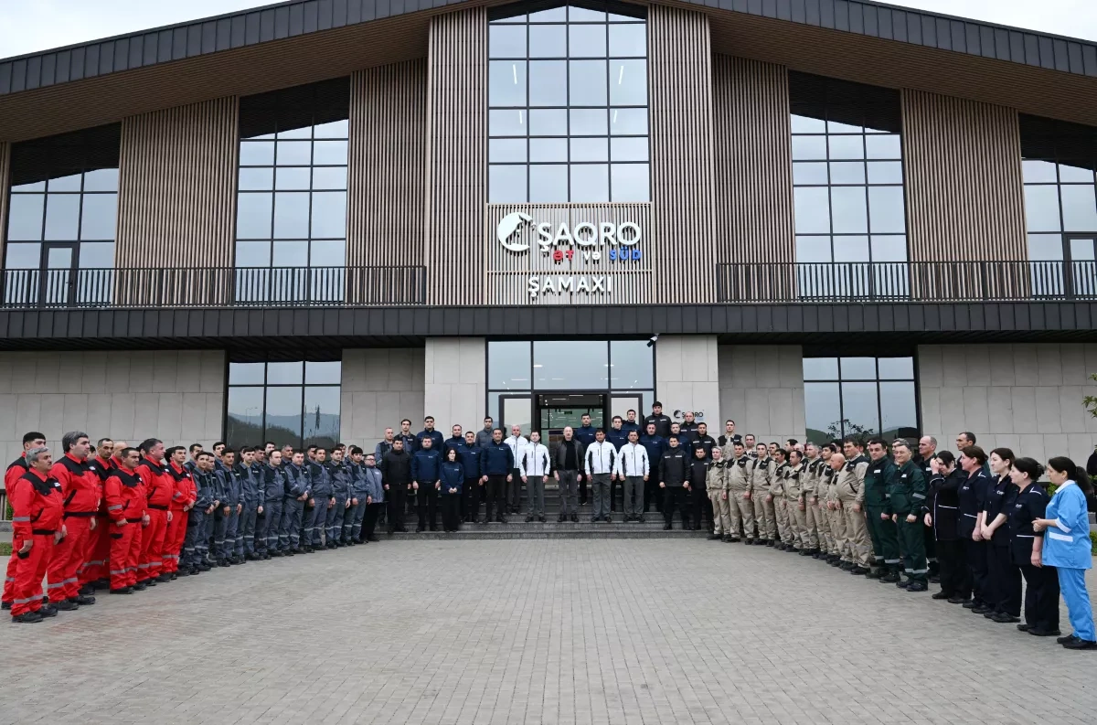 Azerbaijani president attends opening of “Shirvan Agro” livestock complex in Shamakhi PHOTO