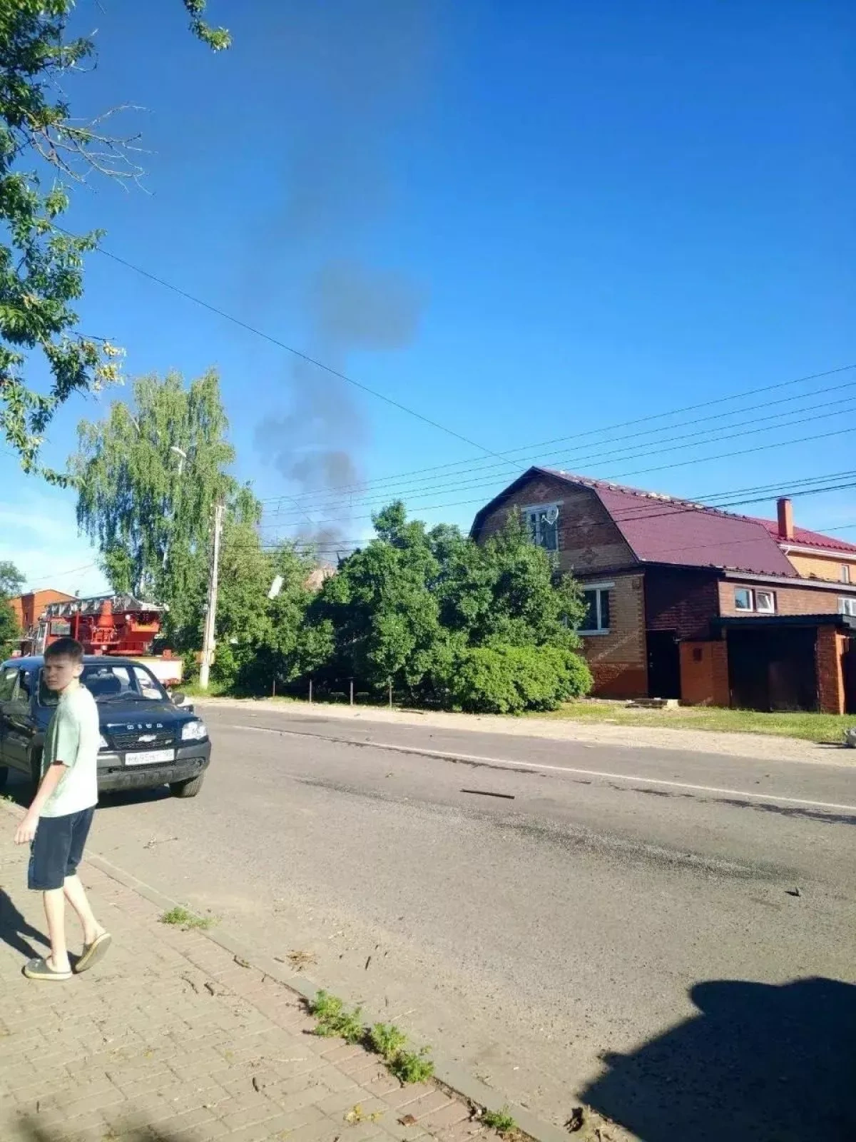 Six-month-old baby killed in drone strike on house near Moscow PHOTO