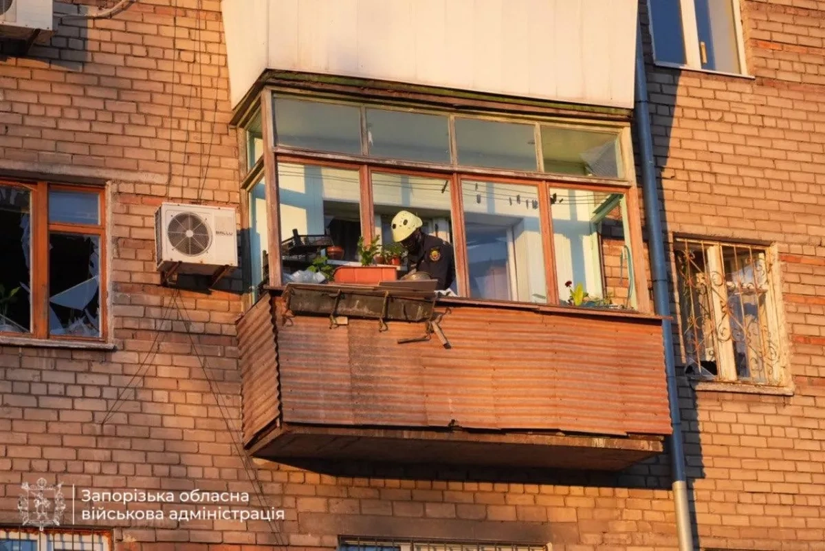 Deadly strikes hit Ukraine’s Zaporizhzhia region, killing one woman PHOTO / VIDEO
